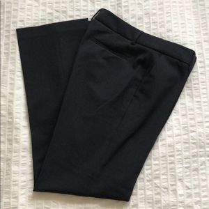 Straight leg subtle pattern dress pants